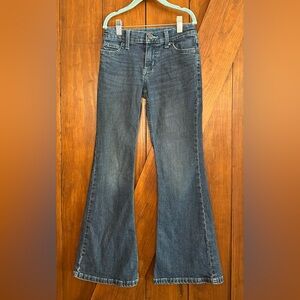Wrangler Retro Blue Flare Jeans